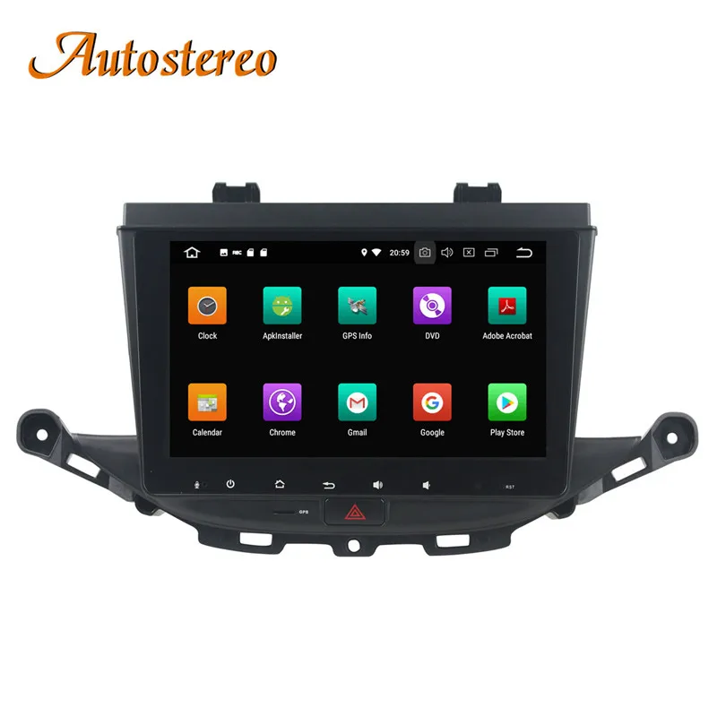 Perfect Autostereo Android 9 Car no DVD Player GPS navigation For Opel ASTRA K 2016 2017 headunit multimedia player radio tape recorder 9