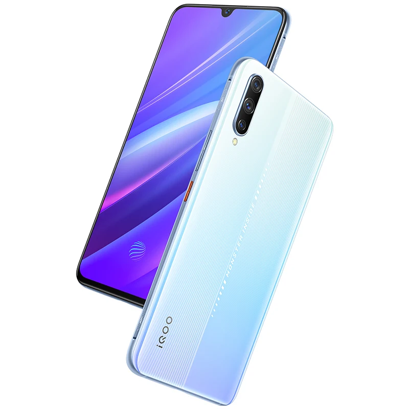 Autorizado vivo celular iQOO teléfono móvil Android 9 Snapdragon 855 NFC tipo C 4000mAh 44W carga rápida bien 4D juego celular