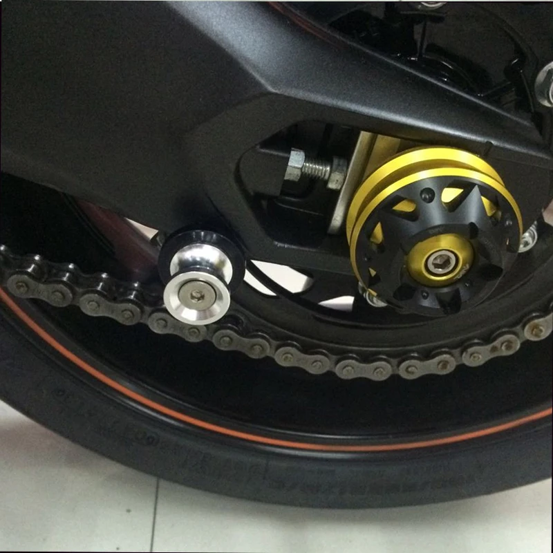 8 мм CNCMotorcycle маятник поворотный рычаг катушки стенд винты Слайдеры для Suzuki GSXR600