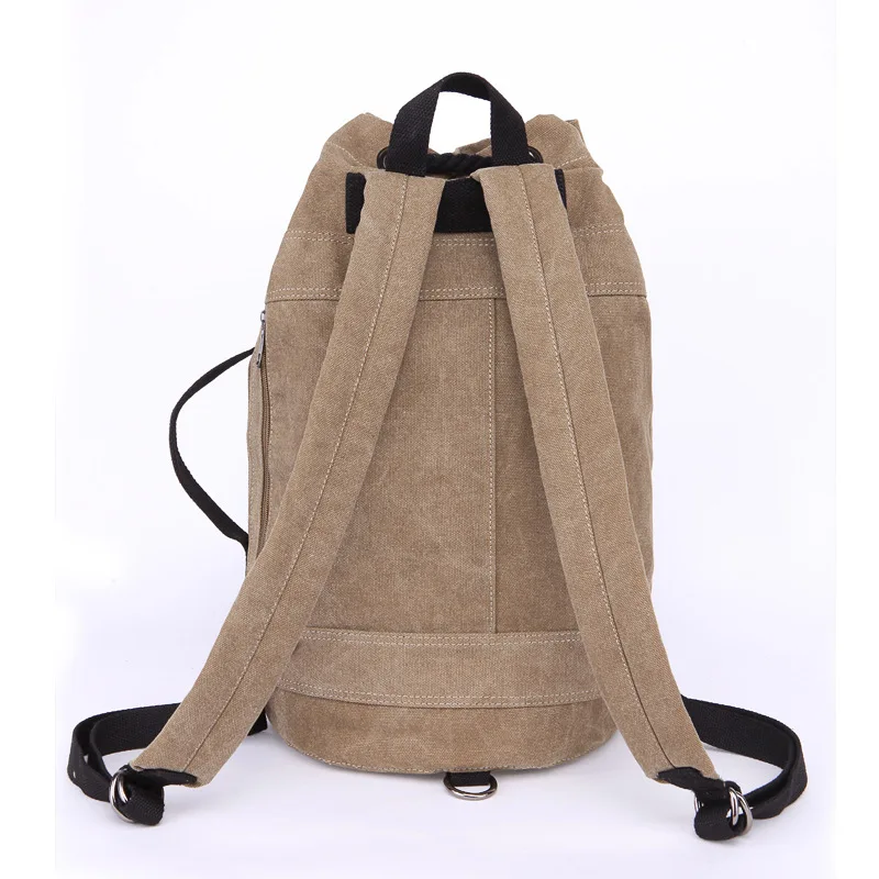 Scione Unisex Mochila de lona 2 diferentes tamaños cubo Mochila de equipaje de viaje bolso Casual los hombres portátil Mochila Scione Unisex Mochila de lona 2 diferentes tamaños cubo Mochila de equipaje de viaje bolso Casual los hombres portátil Mochila