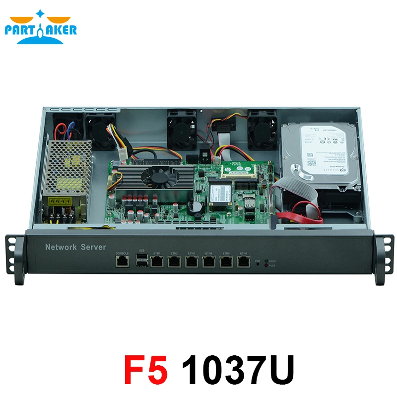 

Intel 1037U dual-core 1.8GHz Network Software Router 1U Network Server