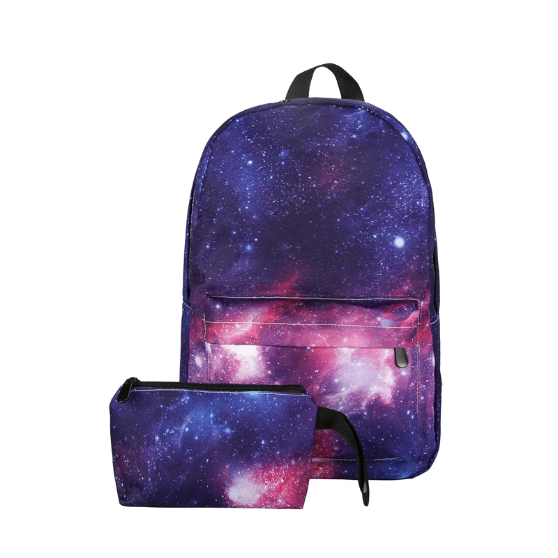 2018 Galaxy Star Universe пространство рюкзак звездное небо Для женщин сумки холст для