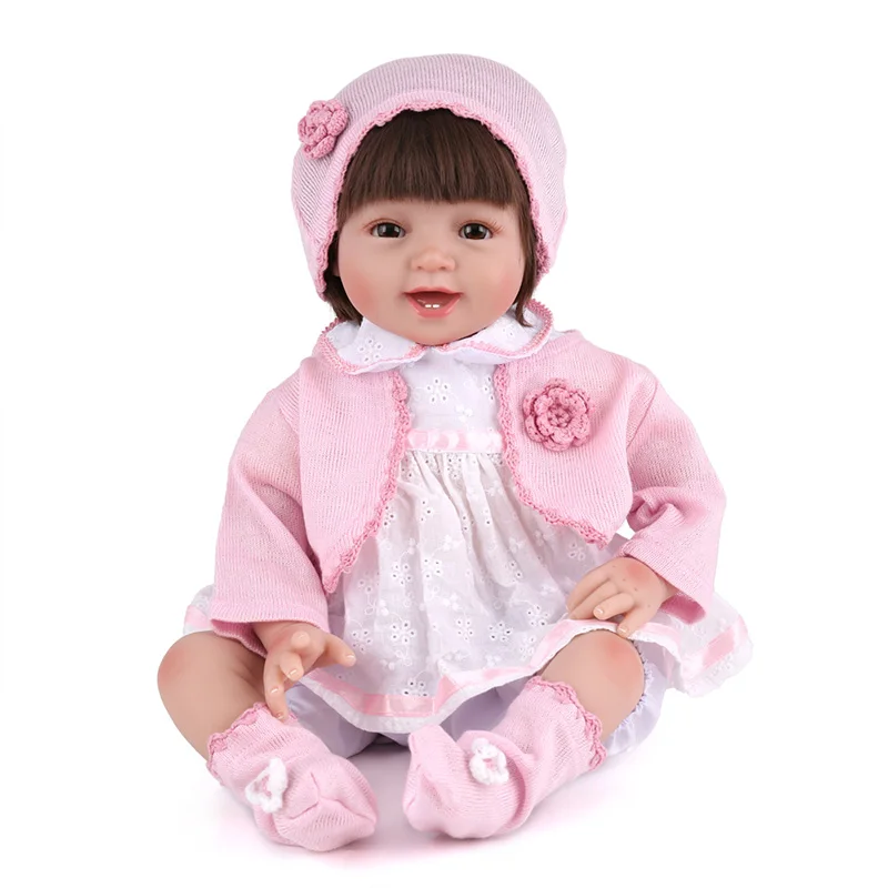 New 22" Lovely doll reborn babies for sale silicone reborn baby dolls