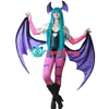 Morrigan Aensland Cosplay Costume with Wings Whole Set Outfit ► Photo 2/5