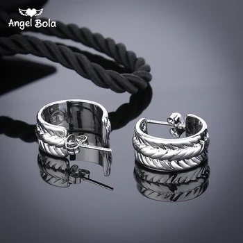 

10Pairs/Lot Fashion Boho Earrings Tire Pattern Buddha Stud Earring for Women New Punk Earring Vintage Beach Jewelry Er1227-1T