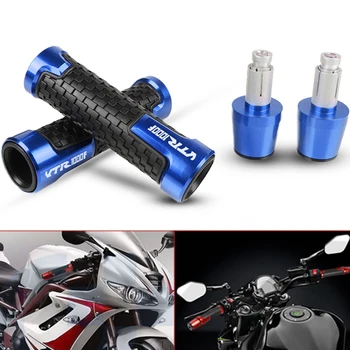 

Accessories Motorcycle CNC handlebar Hand Grip and Handle Bar Ends Weights For Honda VTR1000F VTR 1000F VTR1000 F 1998-2005 1999