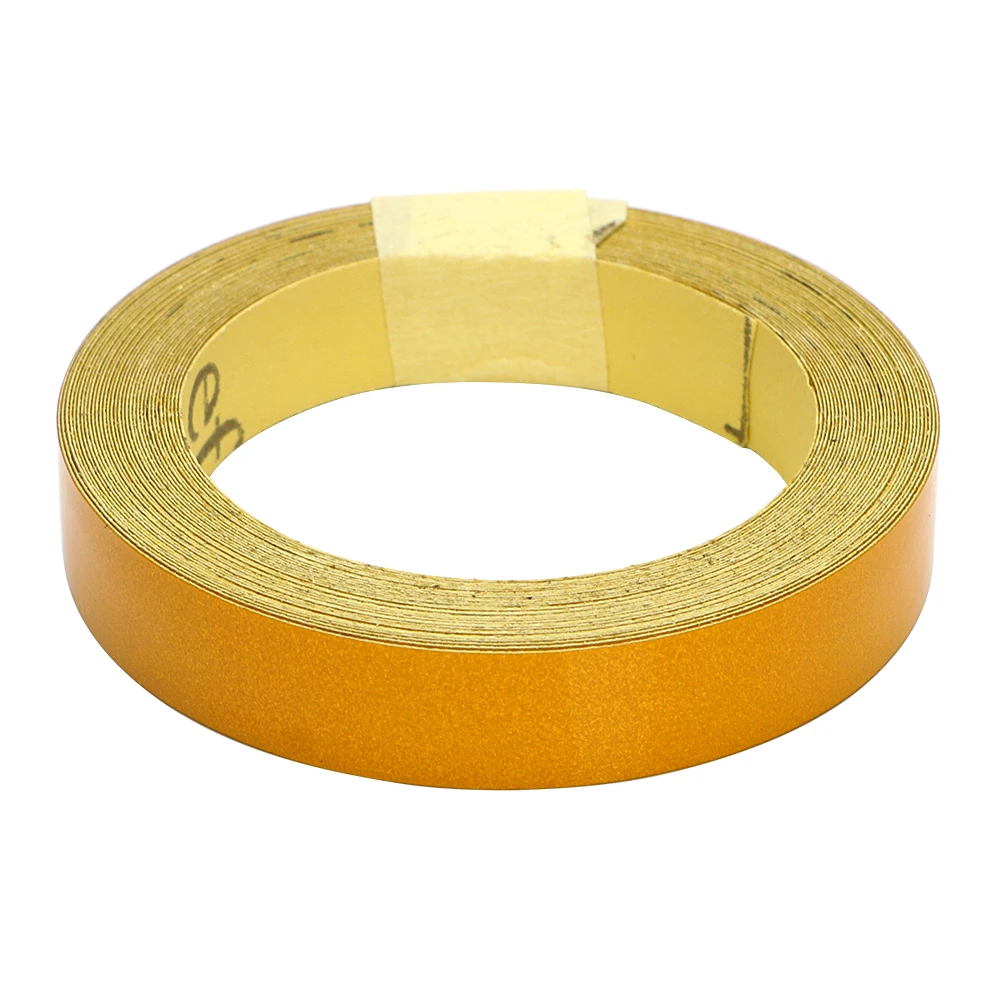 KX10257_1 Taśma odblaskowa konturowa żółta 0,01x1m