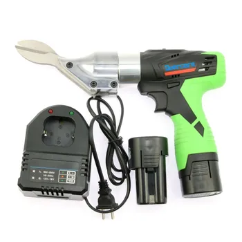 

18v cordless scissors lithium battery iron sheet cutter color steel tile cutting tool wire mesh shearing tool carpet knife