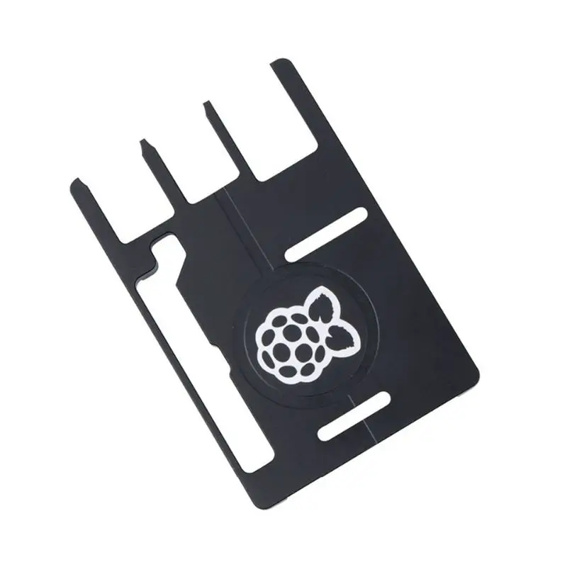 Raspberry Pi 3 Model B+ чехол Черный ЧПУ Алюминиевый чехол Ультратонкий металлический корпус для RPI 3 Модель B plus корпус