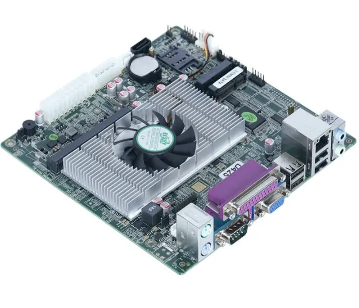 Новая оригинальная материнская плата Mini ITX для Intel D425 CPU IPC SBC Встроенная