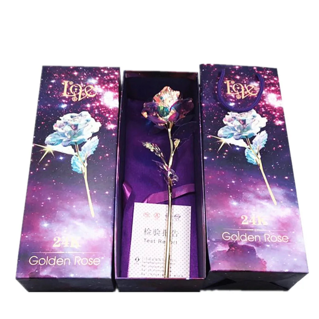 Galaxy Rose с любовью база вечный Кристалл День матери подарок лучший выбор украшения дома аксессуары