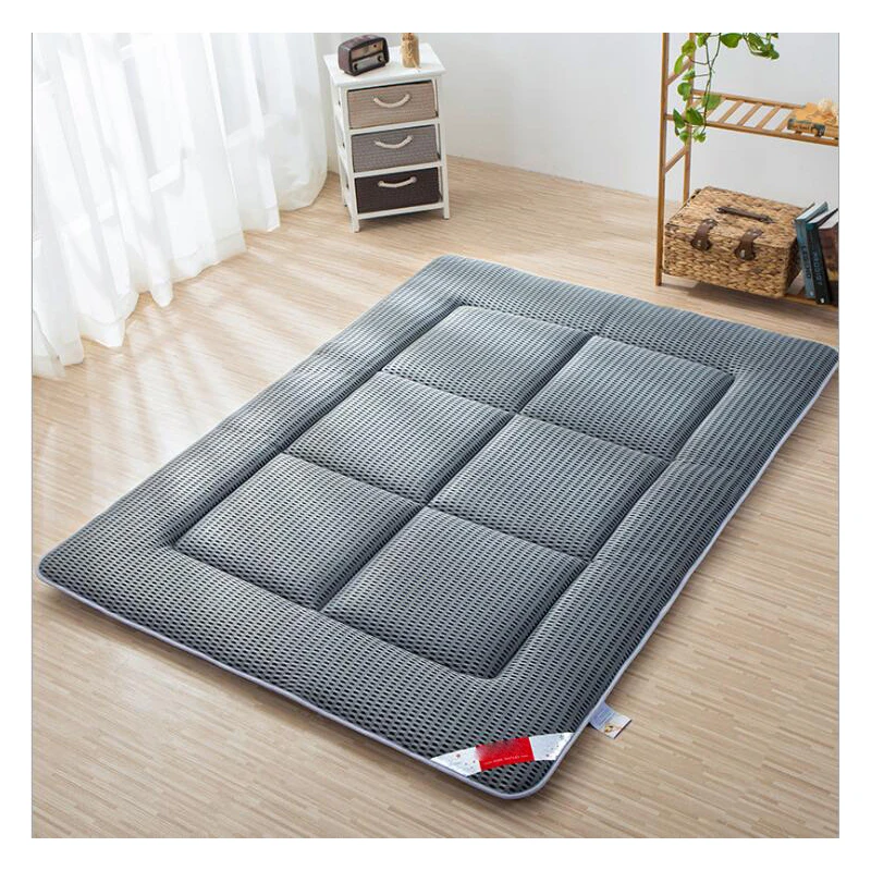 1.8m Folding Mattress Sleeping Bed Mat Non-slip Bedding Protection Pad...
