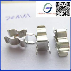 

50pcs/lot 5*20MM fuse holder Copper insurance clips nickel plated