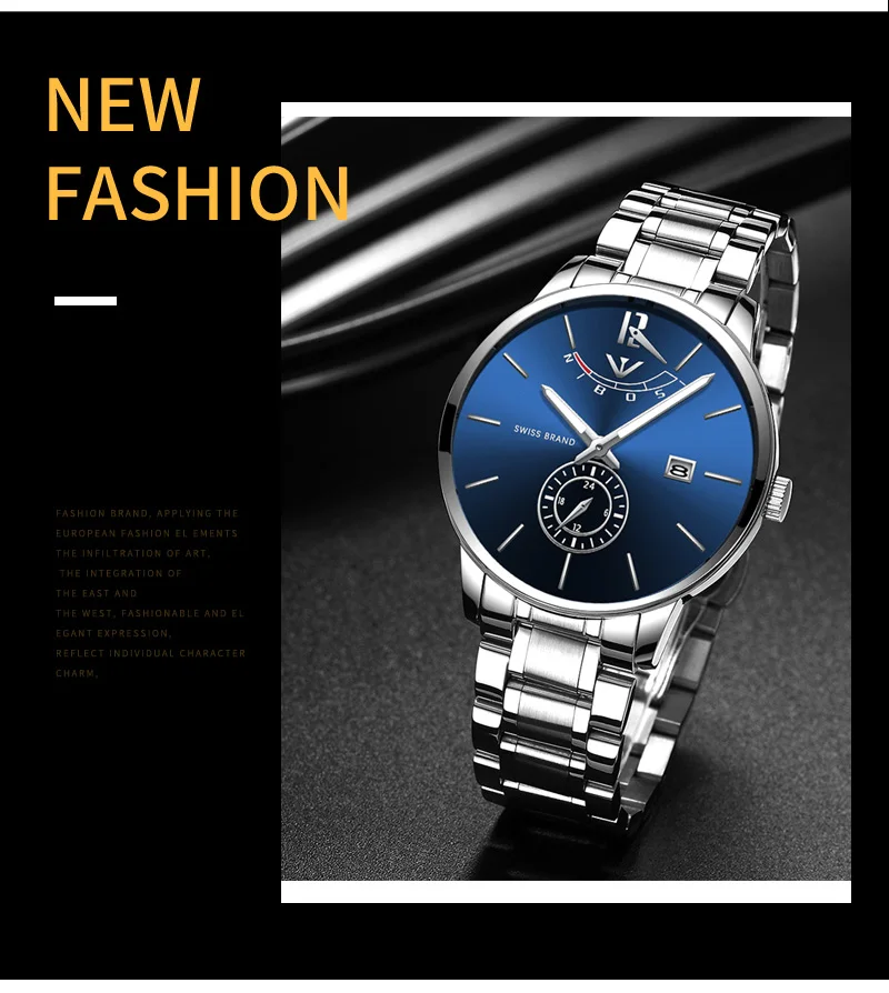 NIBOSI Mens Watch 2018 Luxury Brand Gold Watch Men Waterproof Analog Wristwatch Mens Stainless Steel Clock Men Reloj Hombre 2018 (19)