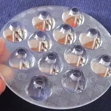 9225-12 P Высококачественная светодиодная оптическая линза 12 P, Размер: 92X15 мм, степень: 25, pmma-материалы, чистая поверхность