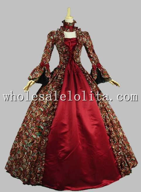 Victorian masquerade ball gowns Clearance