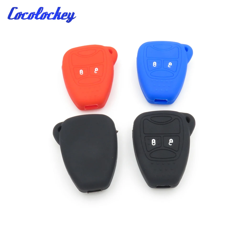 fits Chrysler Dodge Jeep Key Fob Remote Case Cover Skin Protector