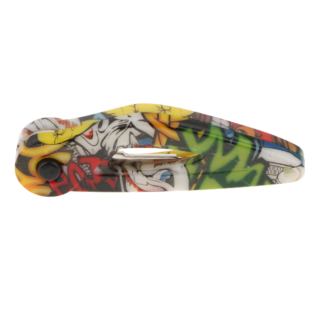 Cartoon Handle Motorcycle 5cm Blank Blade Flip Folding Key Uncut Left Slot A Pop-up Button