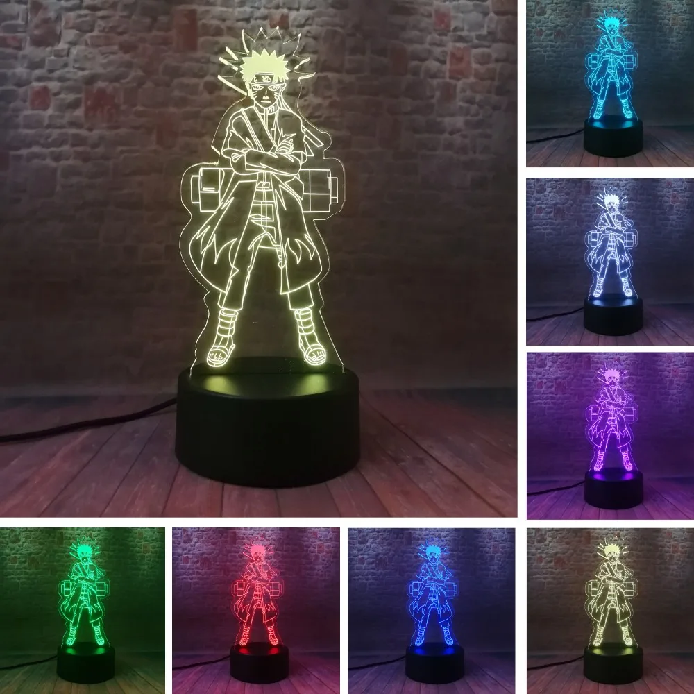 Горячая Распродажа для мальчиков с надписью Love Uzumaki Naruto Legends аниме 3D 7 цветов