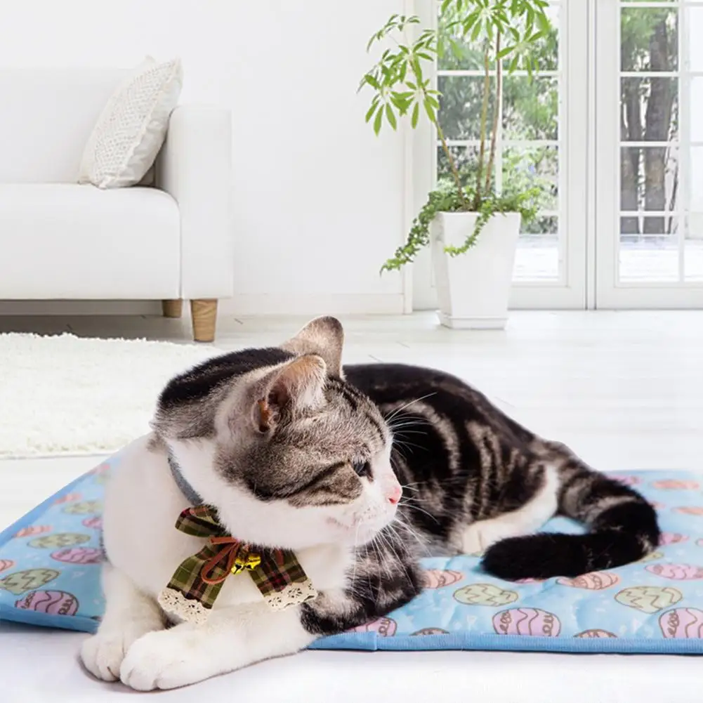 M/L летняя Подушка для домашнего питомца кота самоохлаждающая подушка для собаки питомник коврик для сиденья автомобиля подушка для