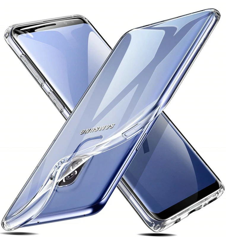 Чехол для Samsung Galaxy S9 Plus прочный силиконовый прозрачный мягкий чехол из ТПУ G965F