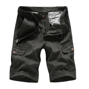 

2018 Summer New Casual Cotton Mens Cargo Shorts