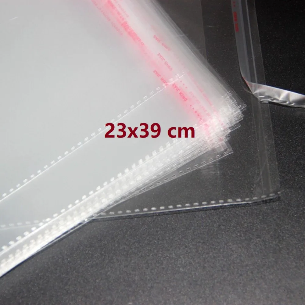

Ysmile Plastic Transparent Opp Storage Pocket 23x39 CM 100 PC