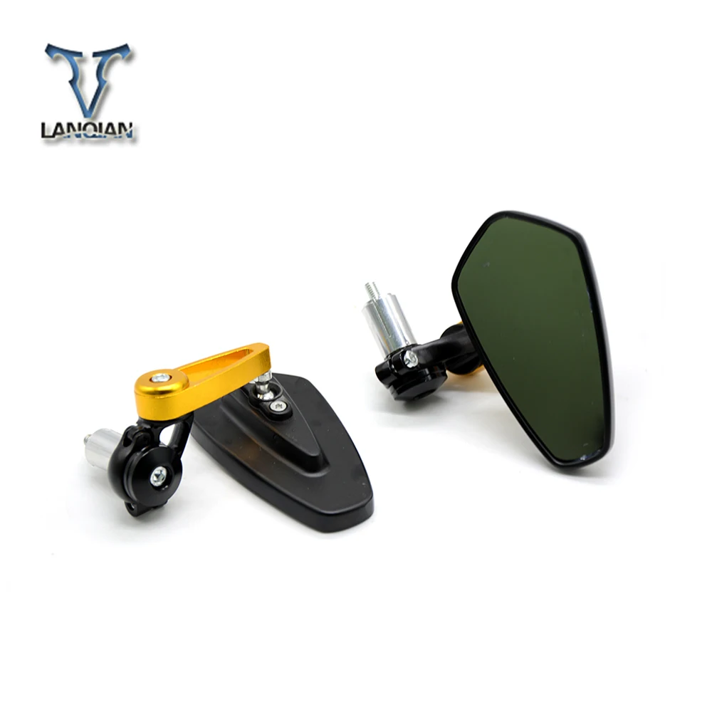 7/8 inches 22MM Universal Motorcycle Rearview Mirrors Motor Mirrors HandleBar end Mirrors For KTM Suzuki Yamaha Ducati Kawasaki
