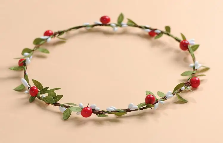 1pc Christmas Wedding Decoration New Pip Berry  Garland Wreaths