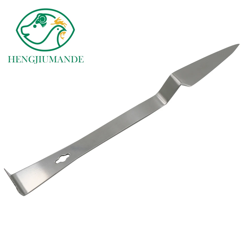 

1 Pcs Beekeeping Stainless Steel Scraper Bright Plate Knife Bee Tool Honeycomb and Honey Utility Knife Apiculture Cutting Fork
