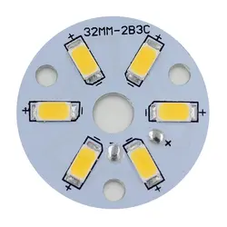 Бесплатная доставка 3 Вт 5 Вт 7 Вт 9 Вт 12 Вт 15 Вт 18 Вт 20 Вт 24 Вт 5630/5730 яркость SMD свет доска панельная светодиодная лампочка для PCB для потолка со