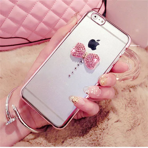 Dower-Me-Hot-Fashion-3D-Bling-Crystal-Diamond-Bowknot-Plating-Transparent-Soft-TPU-Phone-Case-Cover.jpg_640x640