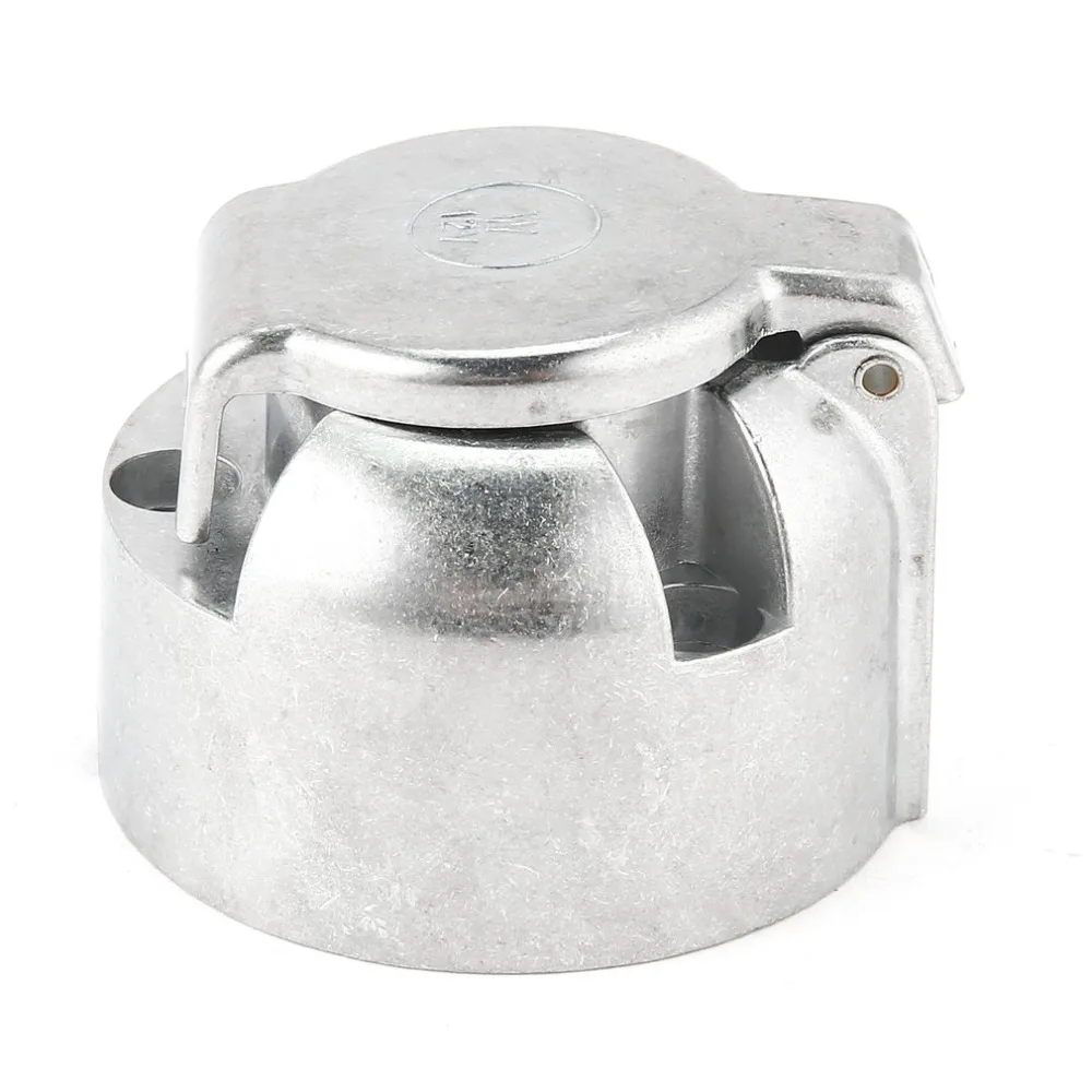 

HT3004 7-Pin Connector Trailer Socket Heavy-Duty Round Wiring Socket 12V Towbar Towing Caravan Truck Socket Car Accessories
