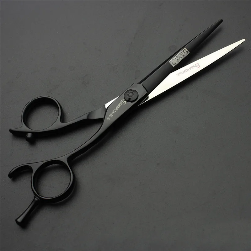 Лучшие продукты для волос SHARONDS 6 дюймов два цвета профессиональные ножницы для волос парикмахерское оборудование первый выбор стилиста - Цвет: 6 inchCutting