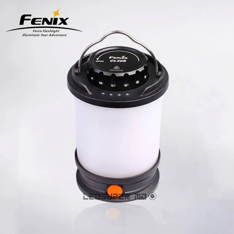  Original Fenix CL30R 650 Lumens Micro USB Portable Light Rechargeable Camping Lantern with 3* 18650