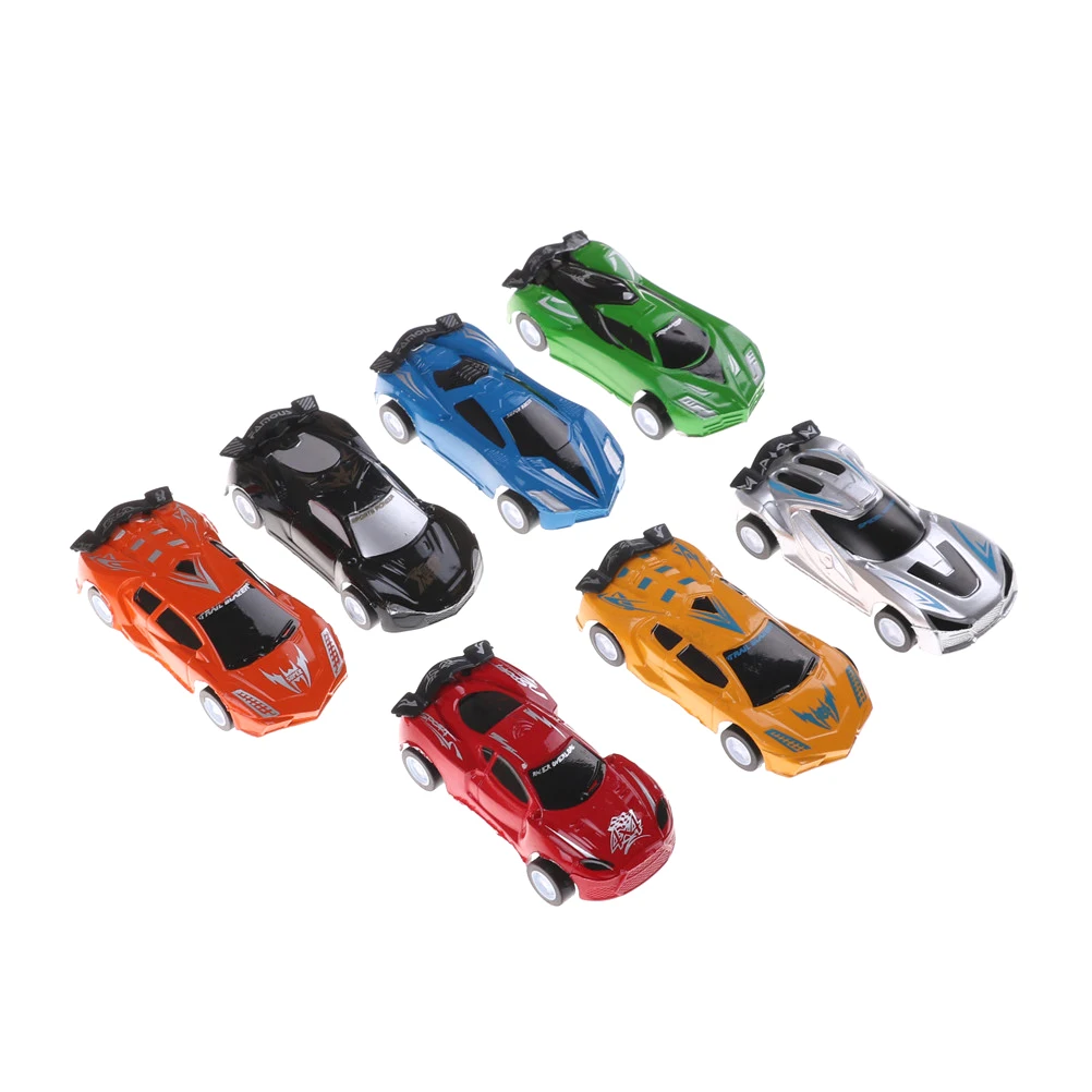 

2pcs 8 CM*3.5 CM*2.4 CM Vehicles Car Model Miniature Scale Model Car Toys For Children plastic Car Diecasts & Toy