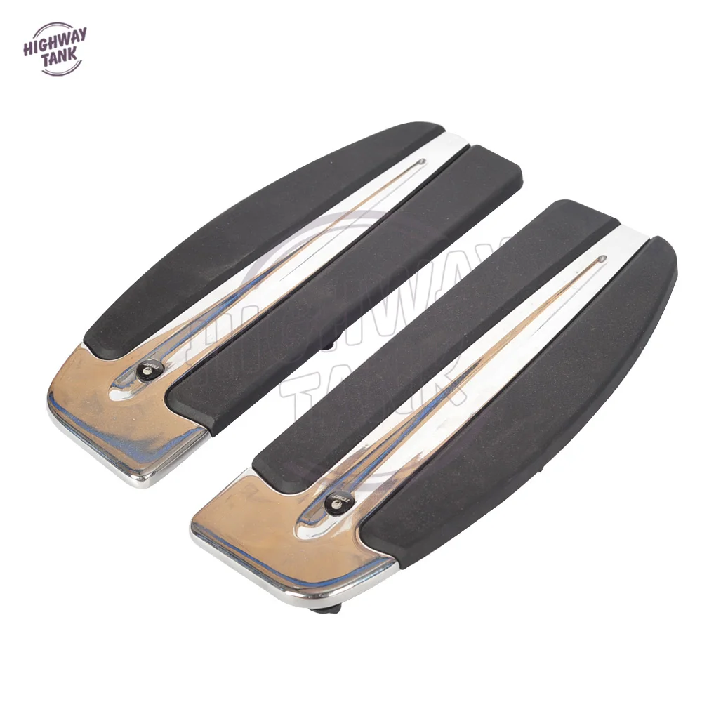 Chrome Motorcycle Footboard Foot Pegs motor Foot Rest case for Harley Softail Switchback Touring FLH Road King Electra Glide Chrome Motorcycle Footboard Foot Pegs motor Foot Rest case for Harley Softail Switchback Touring FLH Road King Electra Glide