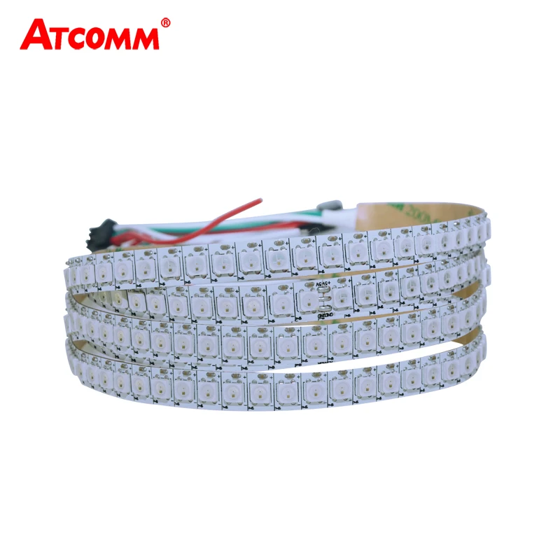 

1 Meter WS2812 IC LED Strip Light 5V 144 LEDs Flexible LED Diode Tape Light Waterproof IP33 IP65 IP67