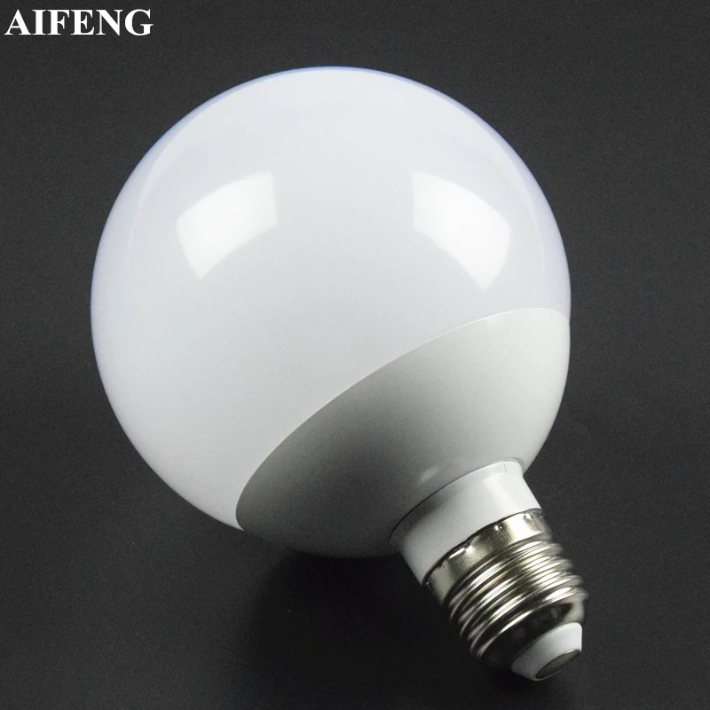 Светодиодная лампа AIFENG E27 360 градусов 12 Вт с регулируемой яркостью Шариковая SMD 5730