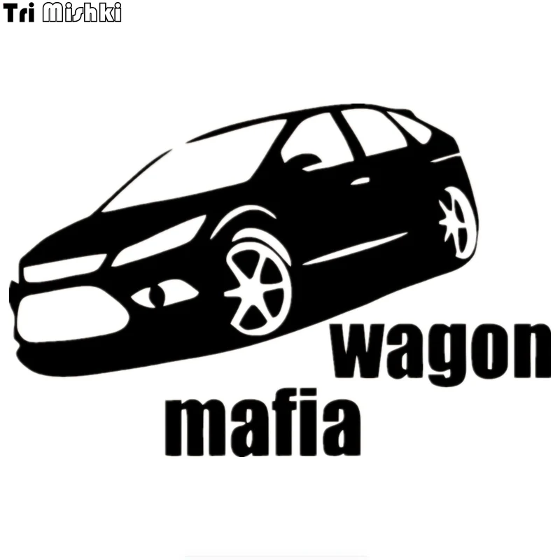 Tri Mishki HZX541 13 1x20 см wagon mafia универсал мафия смешная наклейки на авто виниловые