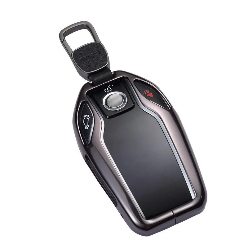 

Car LED Display Key Case Cover Accessories for BMW 5 7 series G11 G12 G30 G31 G32 X3 G01 X4 G02 X5 G05 X7 G07 i8 I12 I15