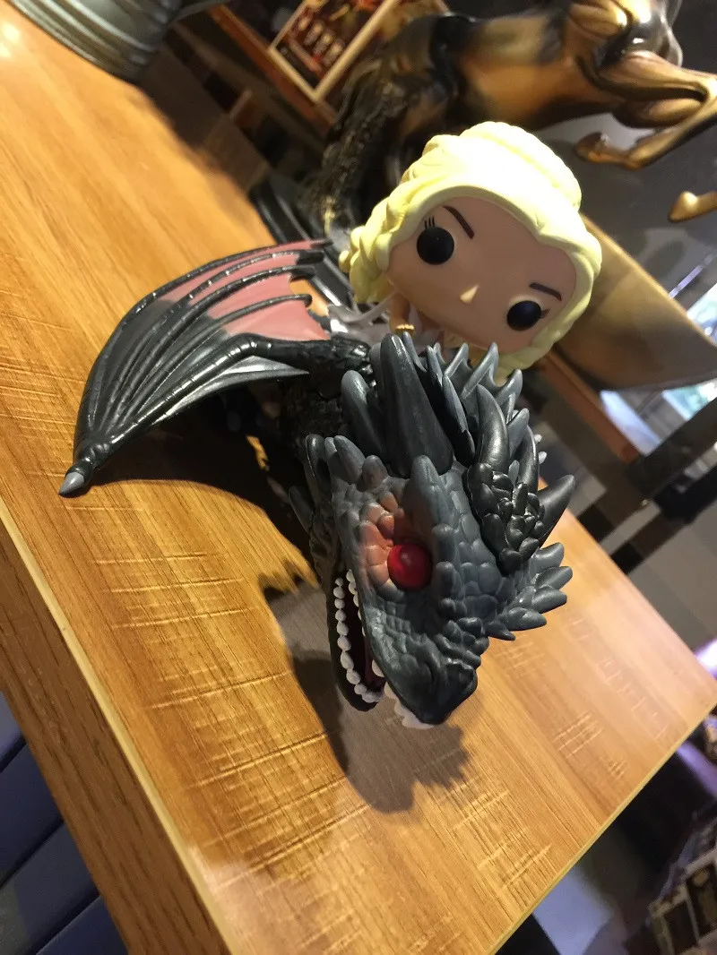Funko POP Rides Game of Thrones - Dragon & Daenerys Action 