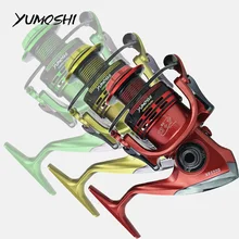 Новые рыболовные катушки 13+ 1BB 5,5: 1 полностью металлическая рыболовная кормушка Mlinete спиннинговые Катушки Катушка для приманки Морская рок приманка рыболовное горячее колесо