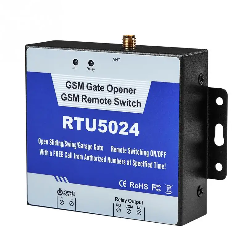 GSM ворот/Реле Переключатель RTU5024 9 15 V DC телефон беспроводной контроль двери