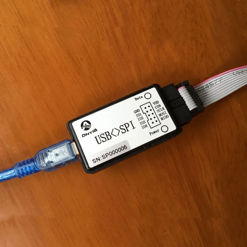 Адаптер USB SPI с высокоскоростной связью 4 GPIO для поддержки режима master slave.|Детали и