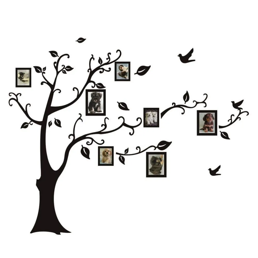 Kopen Fotolijst Muurstickers Verwijderbare Muur Decor Decoratieve Schilderen Leveringen Muur Behandelingen Stickers voor Meisjes Kids Woonkamer