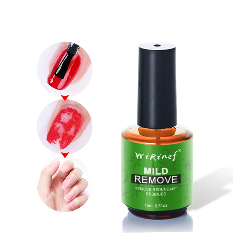 

15ml 2019 Hot Sale Burst Unloading Nail Glue No Hurt The Nails Remover Nail Gel Magic Remove Gel Clean Nail Art