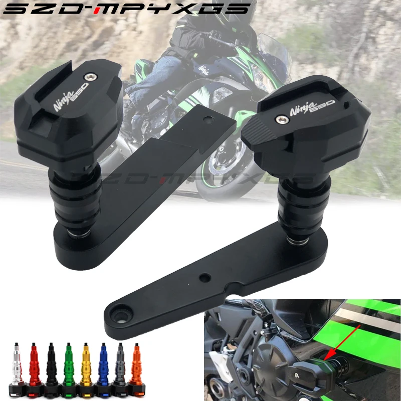 

Frame Slider Crash Protector ForKAWASAKI NINJA 650 NINJA650 2009-2011 Motorcycle Accessories Bobbins Falling Protection