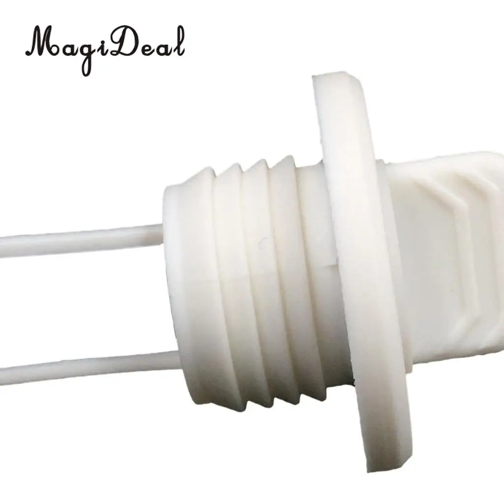 MagiDeal White Universal Drain Plug Thread Drain Plug Bung for Kayak Canoe Boat NEW