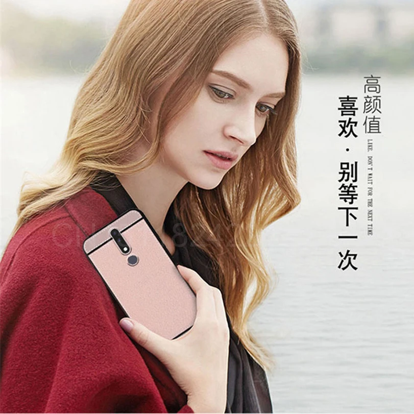 Case For Nokia 3.1 Plus Pattern PU Leather Soft TPU Silicone Back Cover Cases For Nokia X3 Fundas TA-1104 TA-1117 (6)